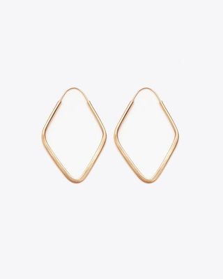 Nisolo + Soft Diamond Hoop Earrings