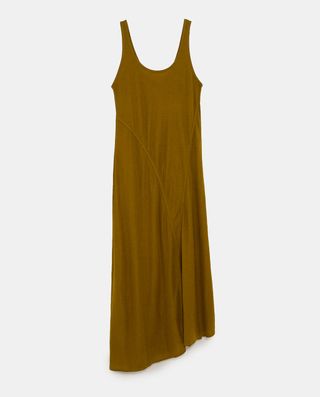 Zara + Loose Fitting Dress With Straps