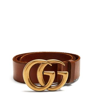 Gucci + GG-Logo 4CM Leather Belt
