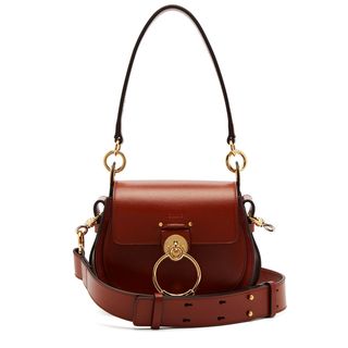 Chloé + Tess Small Leather Shoulder Bag