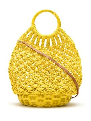 Serpui Lara + Crochet Basket Bag