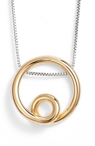 Jenny Bird + Mini Loop Pendant Necklace