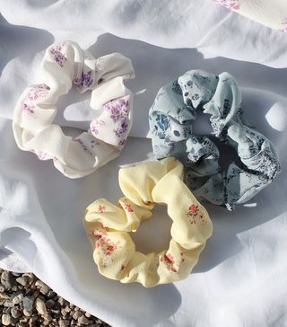Lily Ashwell + Floral Scrunchie