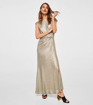 Mango + Knot Asymmetric Dress