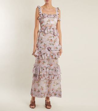 Brock Collection + Darwin Floral-Print Cotton-Voile Dress