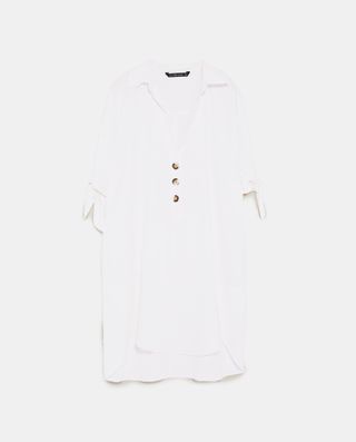 Zara + Tunic With Buttons