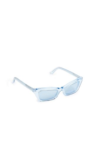 Balenciaga + Transparent Sunglasses
