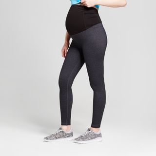 Isabel Maternity + Crossover Panel Active Leggings