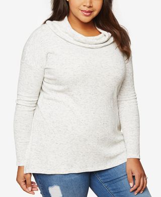 Motherhood Maternity + Cowl-Neck Nursing Top