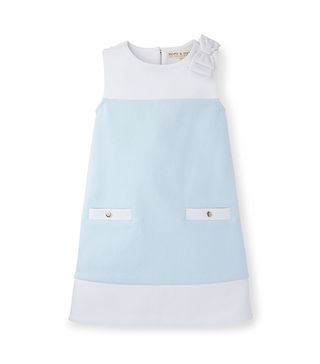 Hope & Henry + A-Line Bow Shoulder Dress Made With Organic Cotton