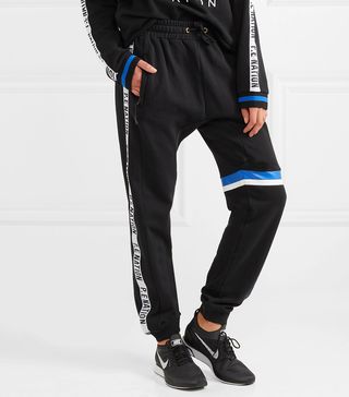 P.E Nation + Rookie Printed Stretch-Cotton Jersey Track Pants