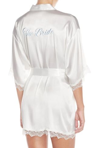 In Bloom by Jonquil + The Bride Short Satin Wrap