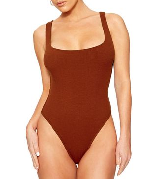 Naked Wardrobe + The Ribbed Essential Bodysuit