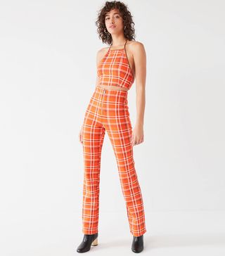 I.Am.Gia + Polaris High-Rise Plaid Pant