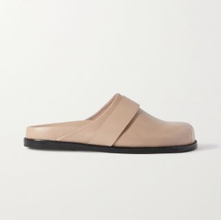 Porte & Paire + + Frankie Shop Leather Slippers