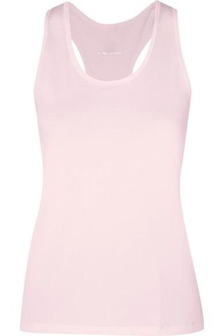 Tory Sport + Mesh-Paneled Stretch-Jersey Tank