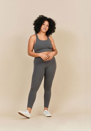 Girlfriend Collective + Mid-Rise 3/4 Legging