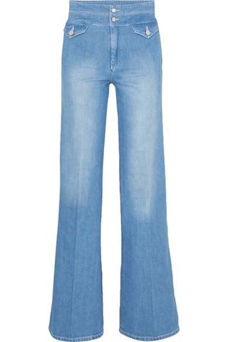 Victoria by Victoria Beckham + High-Rise Flared Jeans