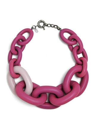 Vanda Jacintho + Chunky Chain-Link Necklace