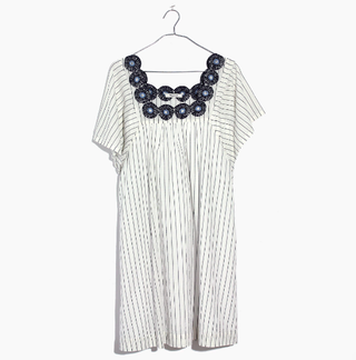 Madewell + Embroidered Butterfly Dress