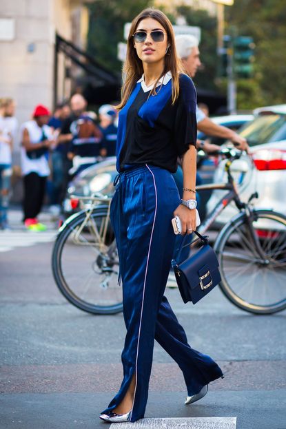 How to Wear Navy Blue Pants: 16 Navy Blue Pants Outfit Ideas | Who What ...