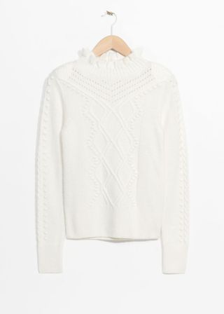 & Other Stories + Cable Braid Jumper