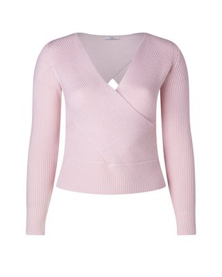 Tome + Long Sleeve Crossover Sweater