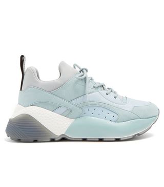 Stella McCartney + Eclypse Low-Top Contrast-Panel Trainers