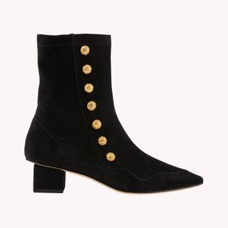 Rue St. + Kingly Suede Ankle Boots