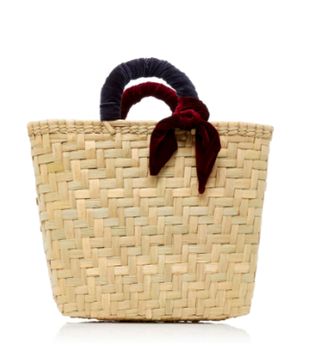 Donni + Straw and Velvet Large Basket Bag