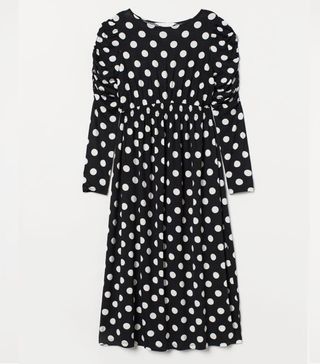 H&M + Mama Puff-Sleeved Dress