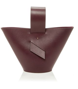 Carolina Santo Domingo + Amphora Leather Top Handle Bag