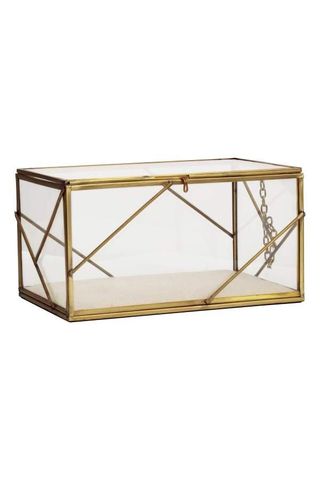 H&M + Large Clear Glass Box
