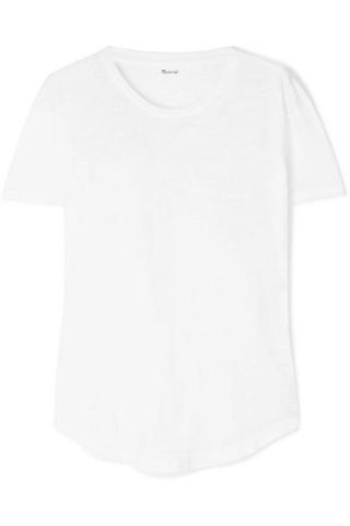 Madewell + Whisper Slub Cotton-Jersey T-Shirt