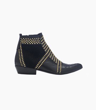 Anine Bing + Charlie Boots With Gold Studs