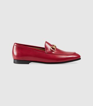 Gucci + Jordaan Leather Loafers