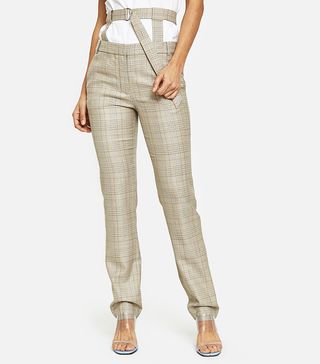 Tibi + Cooper Pant With Removable Corset Belt