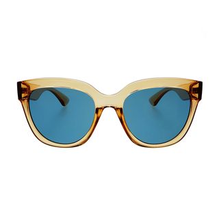 OWNTHELOOK.COM + Champagne Cat-Eye Sunglasses