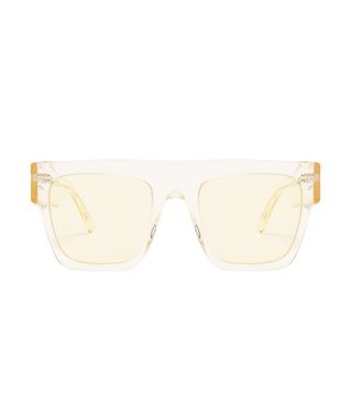 Stella McCartney + Flat-Top D-Frame sunglasses