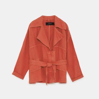 Zara + Linen Jacket