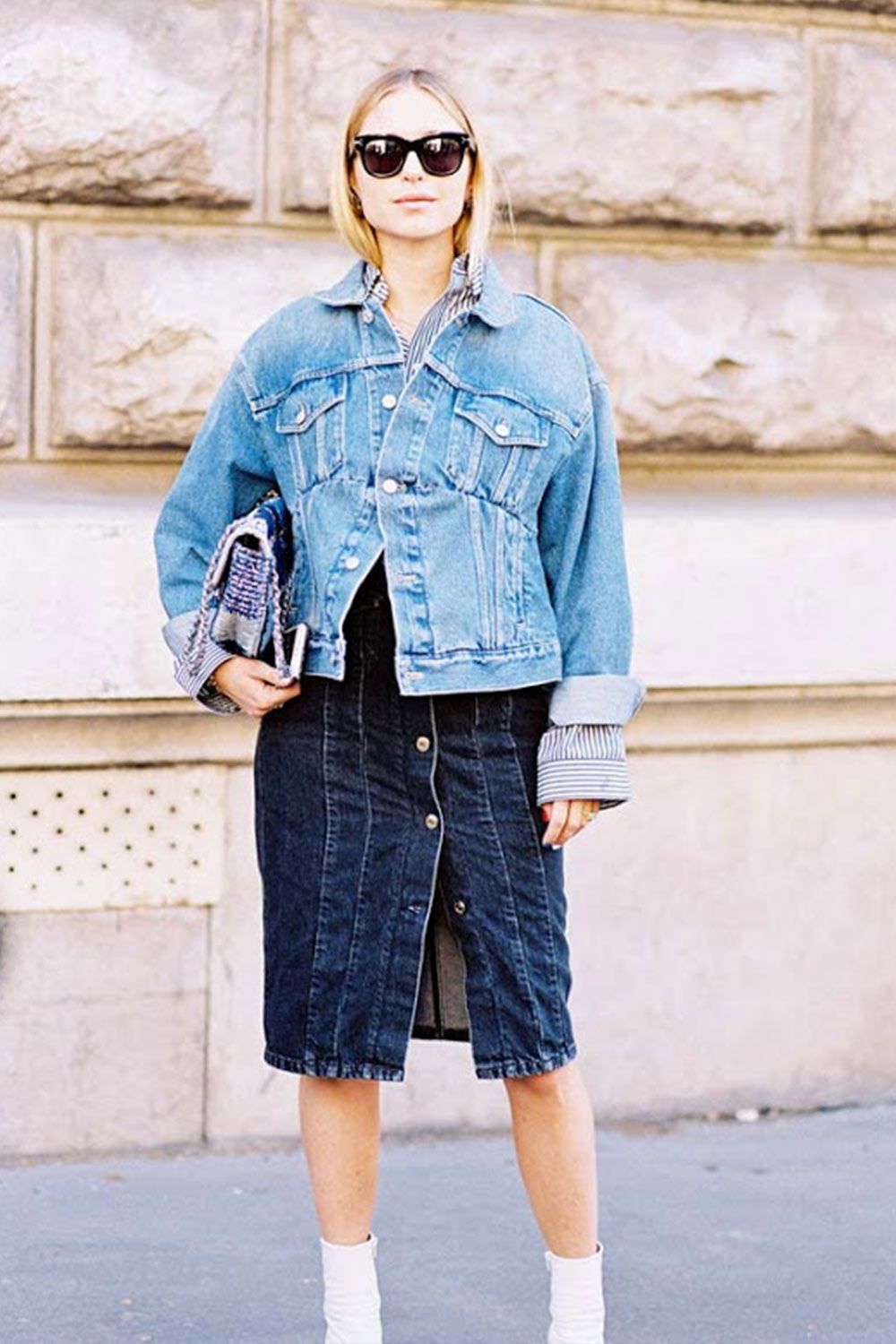 8 Denim Dress Outfits to Wear This Spring | Who What Wear