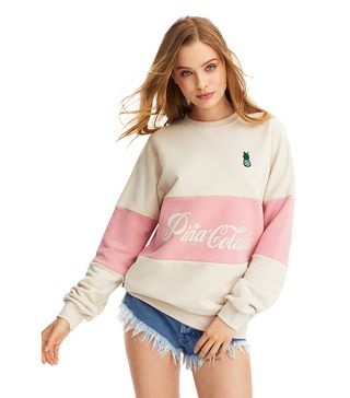 PLNY Lala + Pina Colada Creamy Layer Sweatshirt
