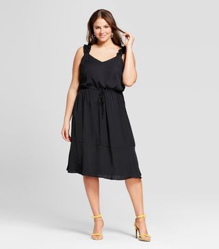 Who What Wear Collection + Ruffle Strap Dress