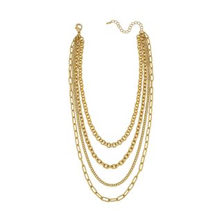 Canvas Jewelry + Anaise Layered Chain Necklace
