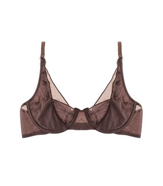 Lonely + Thea Underwire Bra in Mulberry