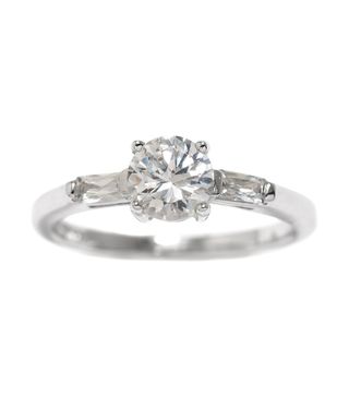 Target + Sterling Silver Cubic Zirconia Engagement Ring