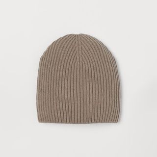 H&M + Rib-Knit Wool-Blend Hat