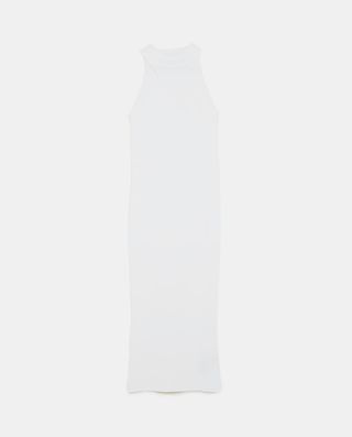 Zara + Cut Out Ribbed Dress