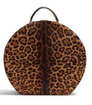 Saint Laurent + Mica Leopard-Print Bag