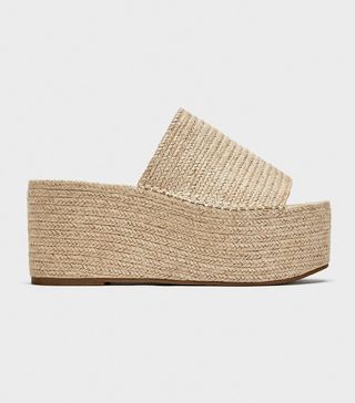 Zara + Jute Platform Sandals